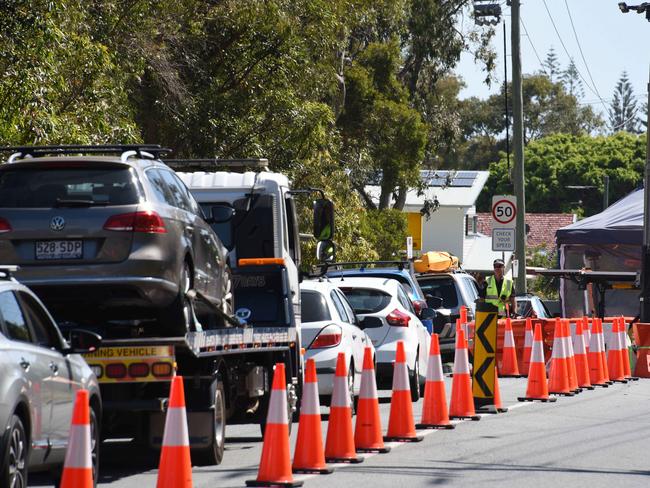 New South Wales residents will be allowed to enter Queensland from Tuesday, however the state will remain shut to greater Sydney. Picture: NCA NewsWire / Steve Holland