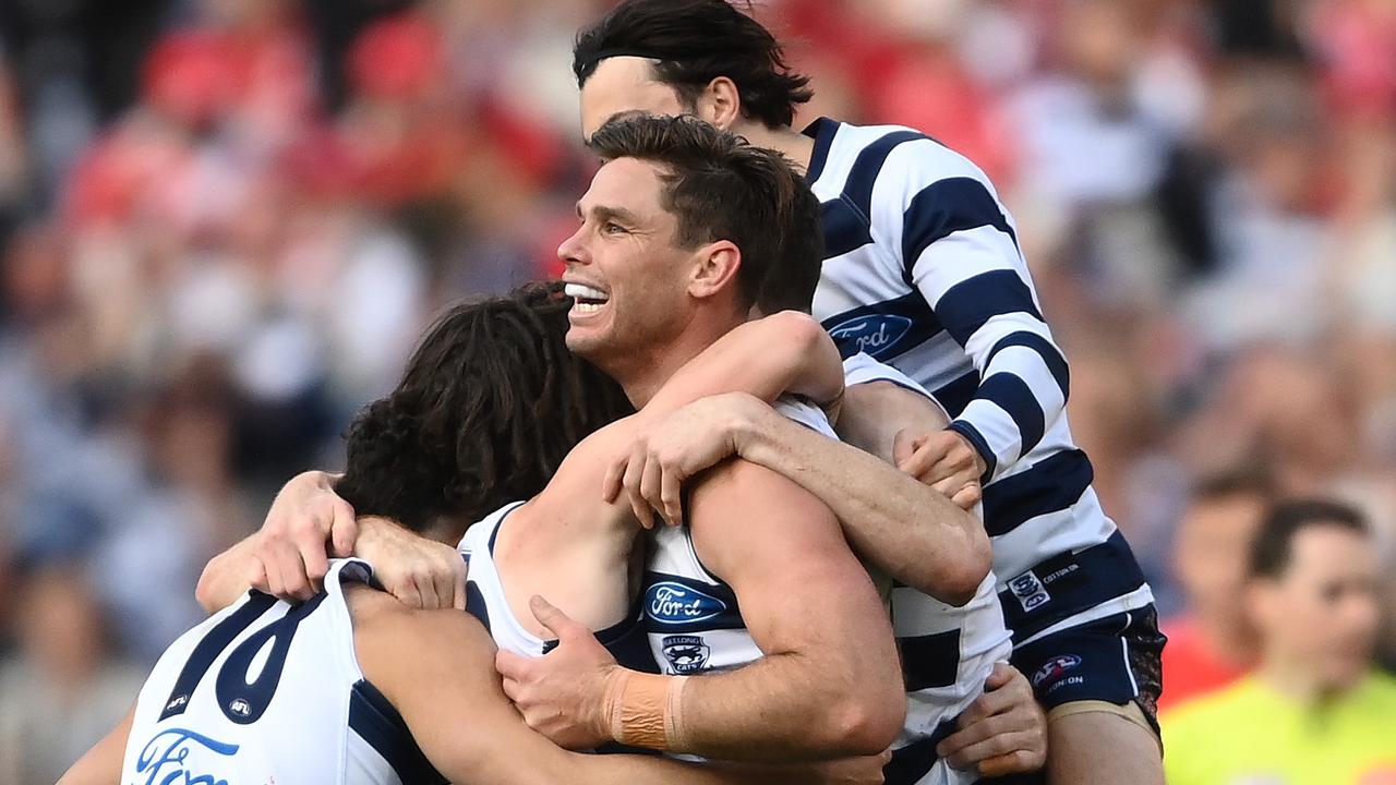 Happy cats at the MCG. Photo by Quinn Rooney/Getty Images)