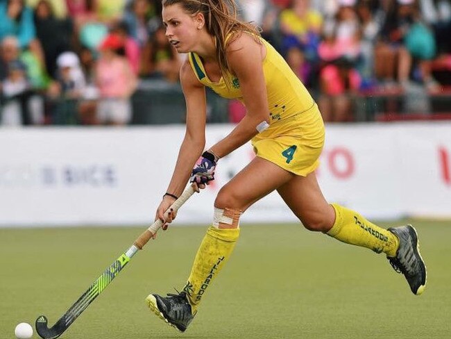 Queensland Blaze and Hockeyroos star Madison Fitzpatrick.