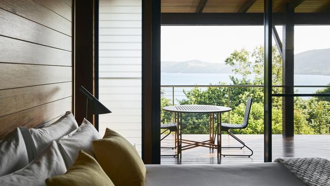 One of the pavilions at Qualia. Picture: Sharyn Cairns