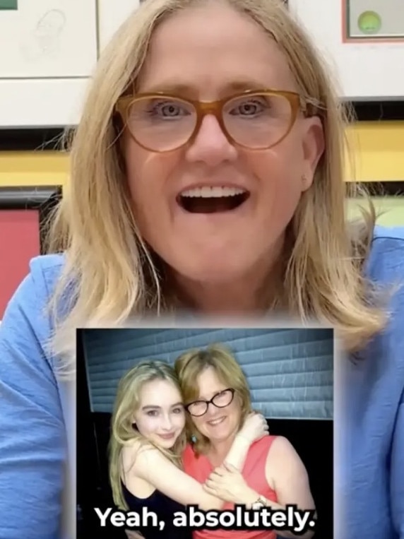 Nancy Cartwright revealed she was Sabrina Carpenter's aunt.