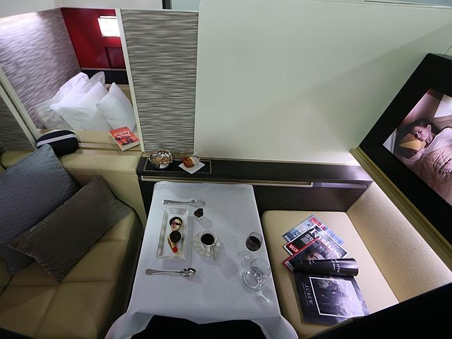 The interior of the first class suites. Picture: AFP / Karim Sahib.