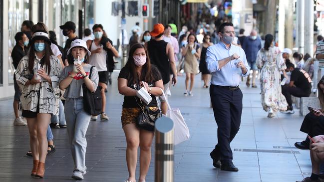 Crowds are slowly return to the Melbourne CBD after the state’s third lockdown.