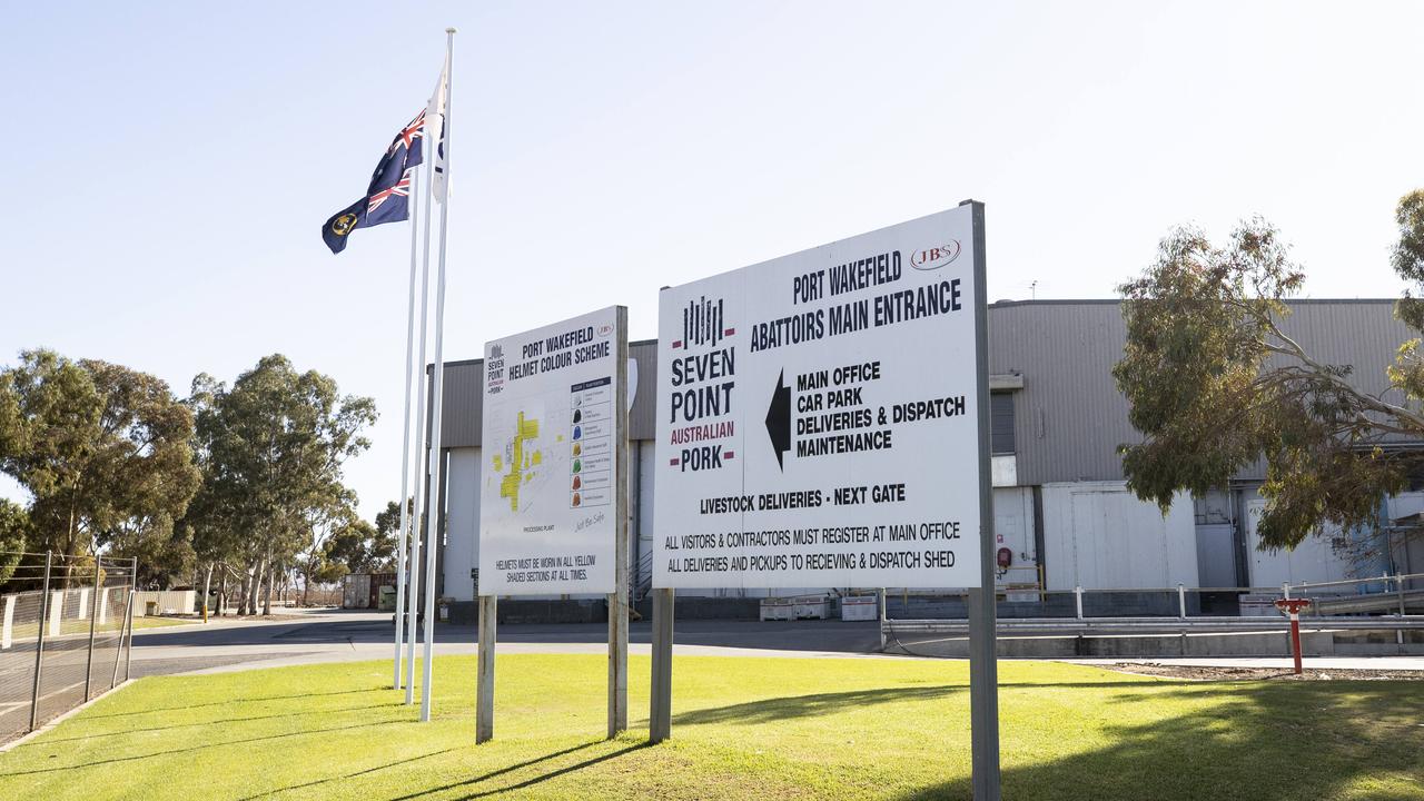 Seven Point Pork abattoir at Pt Wakefield announced is set to close. Picture: Brett Hartwig.