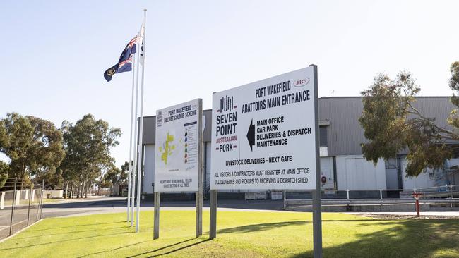 Seven Point Pork abattoir at Pt Wakefield announced is set to close. Picture: Brett Hartwig.