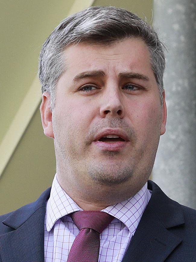 Police Minister Mark Ryan. Picture: AAP/Claudia Baxter