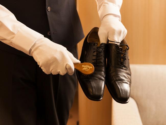 A private butler keeps you looking smart while onboard. Picture: Scenic