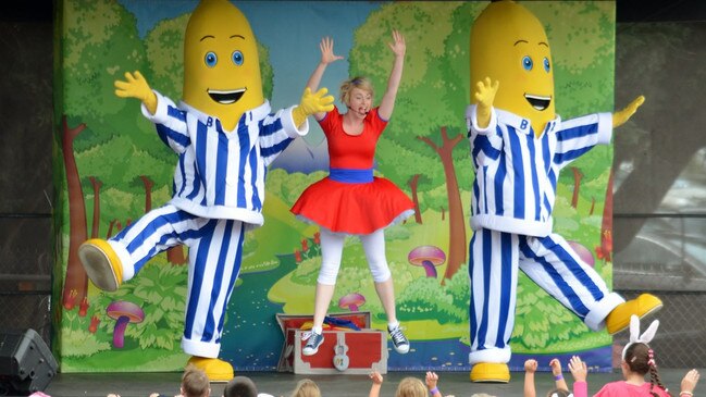 Have some fun with Bananas in Pyjamas.