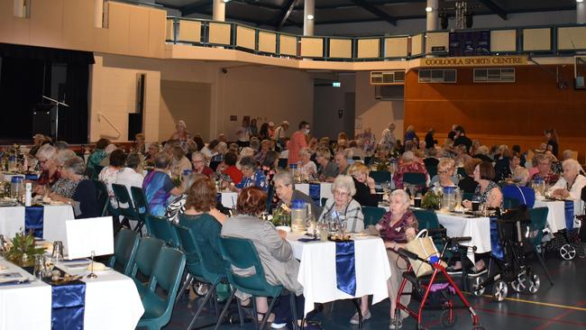 The excitement in the room was immense, as it was the first time the widows gathered since the pandemic.