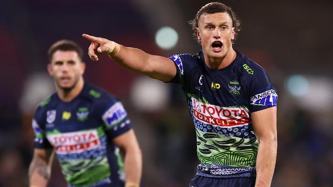 Wighton is one of only three men to have won the Dally M Medal while playing for the Canberra Raiders. Picture: Mark Nolan / Getty Images