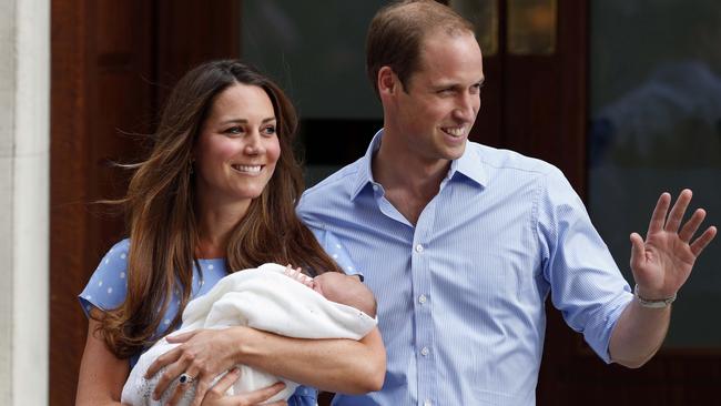 The son of the Prince and Princess of Wales was born on 22 July 2013. Picture: AP Photo