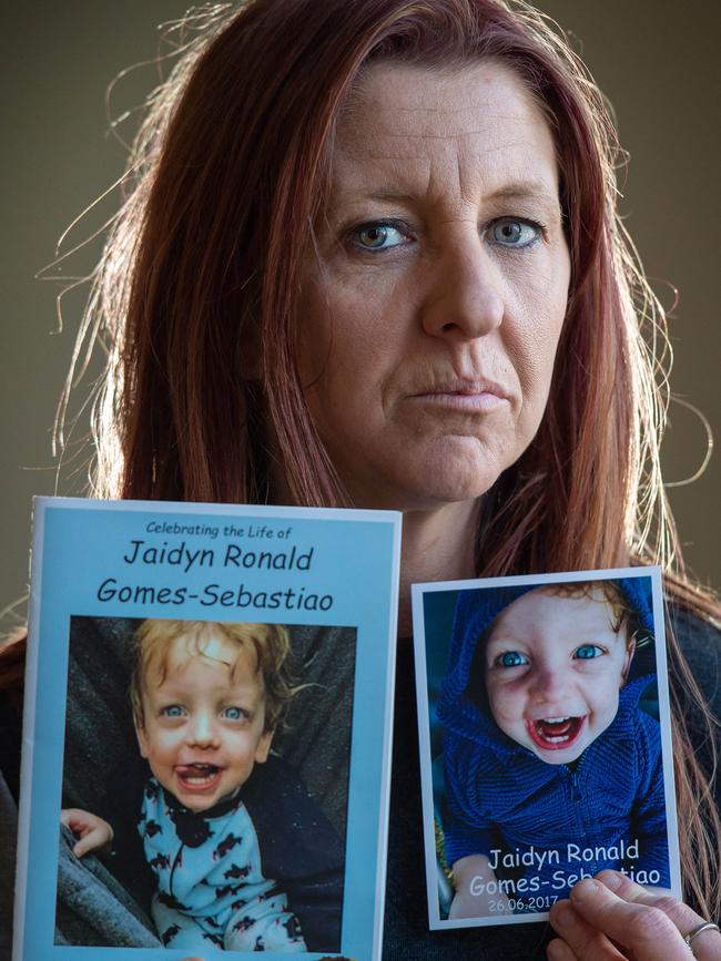 Stacie Saggers says it is impossible to accept her son is gone. Picture: Jay Town