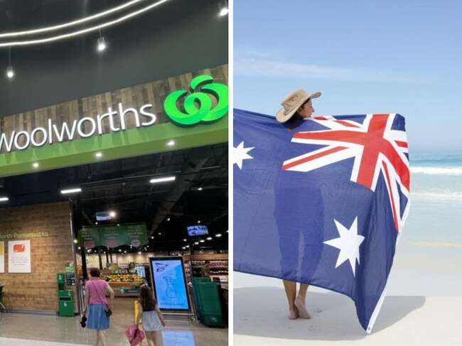 Woolies, Big W annouce no Australia Day merch