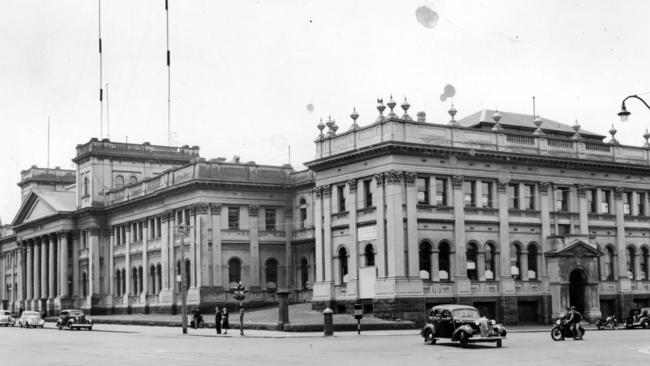 Trades Hall building in 1950. Pic: HWT/ARGUS COLLECTION