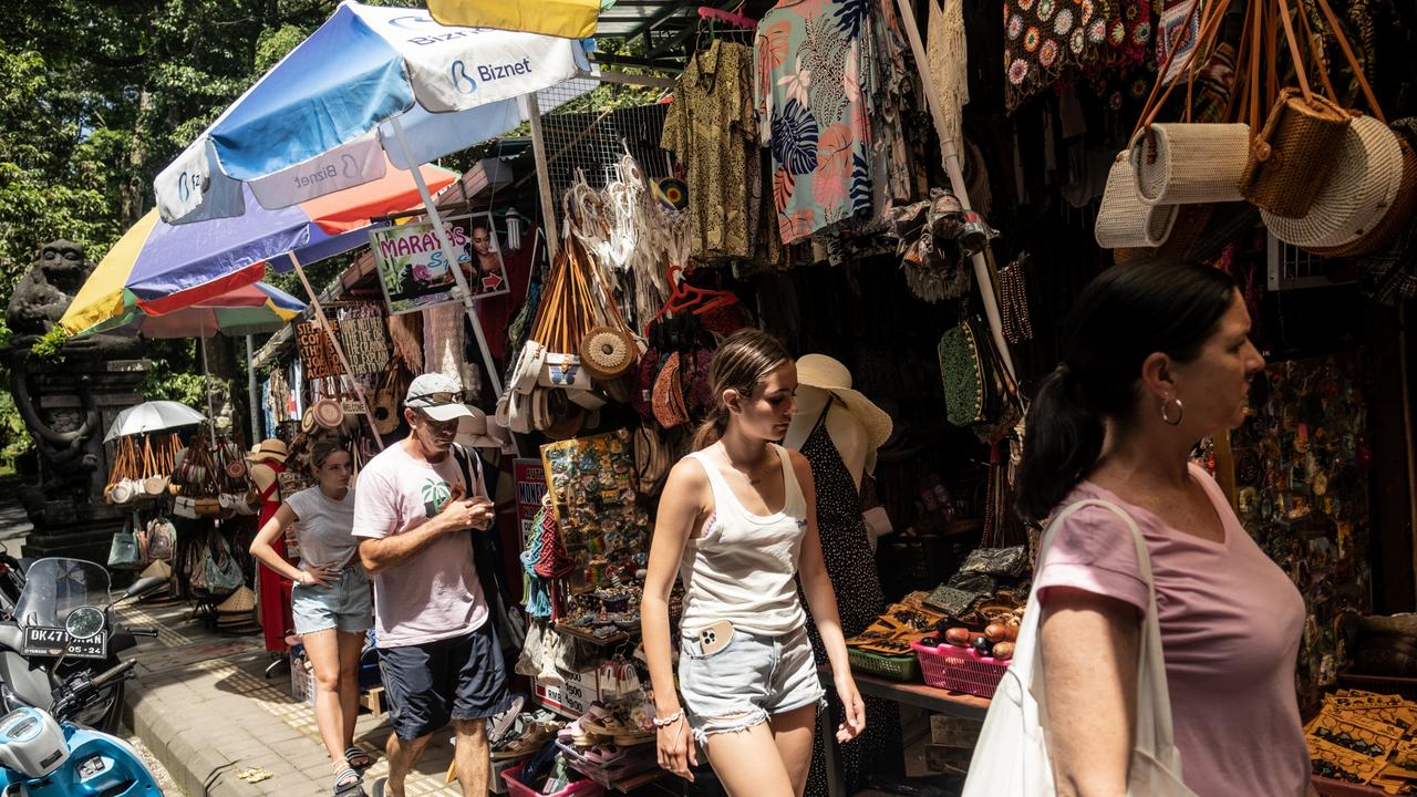 Ubud is extremely popular among tourists, especially Aussies.