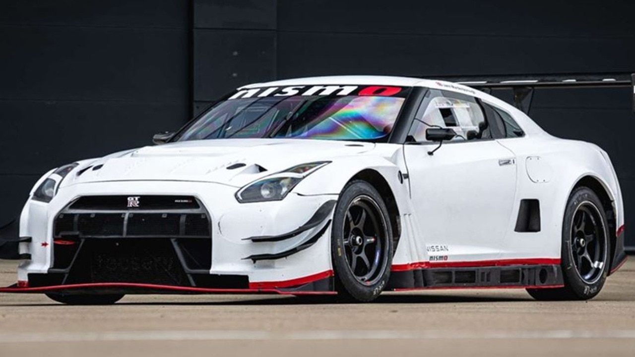 A Nissan GT-R GT3 from Gran Turismo – the movie, not the video game.