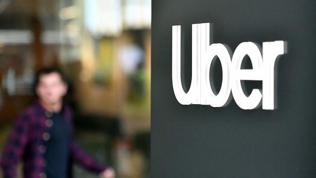 Internal Uber emails where executives shared their plans to ‘crush’ Australian rivals have been aired in the first day of a major court case. Picture: AFP