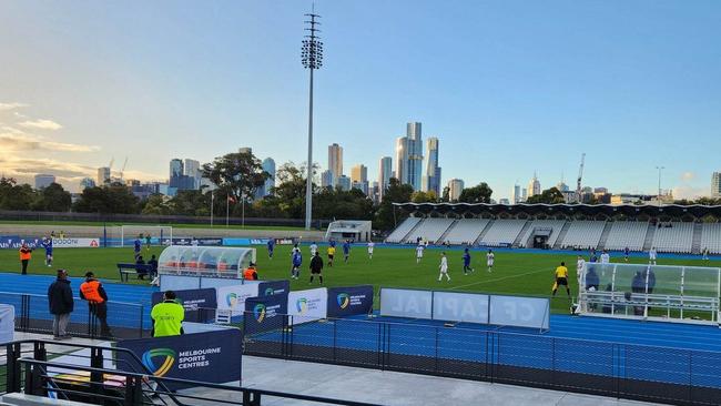 South Melbourne's Lakeside Stadium. Picture: Ben Higgins