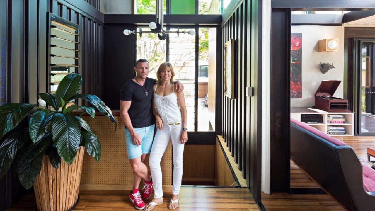 Brisbane couple Todd and Diana Miller had their home featured on Grand Designs. Picture: Grand Designs Australia / Foxtel.