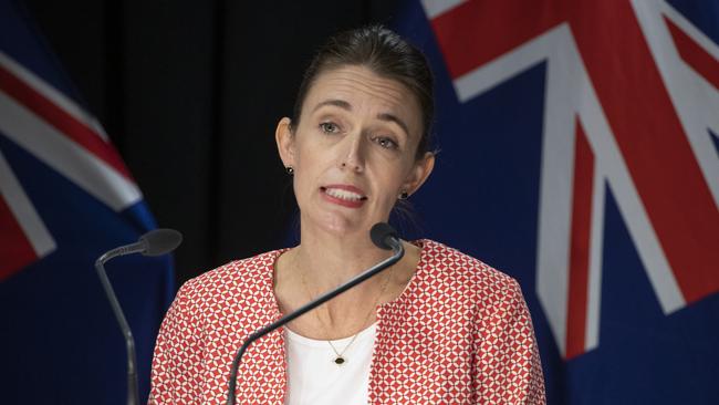 Prime Minister Jacinda Ardern has remained silent on the return of stranded journalist Charlotte Bellis. Picture: Getty Images