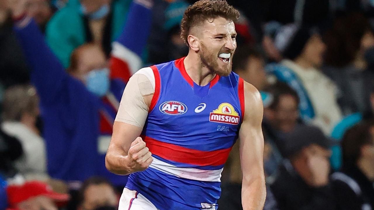 Marcus Bontempelli has been everywhere this finals series. Photo by Michael Willson/AFL Photos via Getty Images.