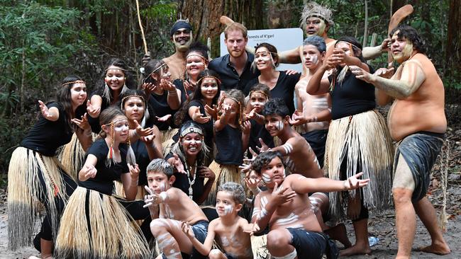 The group got a photo together. Picture: AAP Image/Darren England