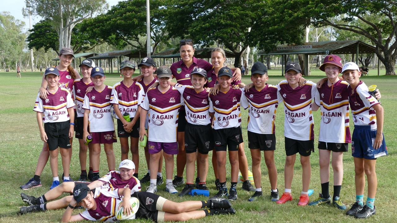 CQ Bulls Touch Football's 6 Again Clinic, Rockhampton Touch Fields.