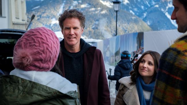 Will Ferrell and Julia Louis-Dreyfus in Downhill. Picture: Jaap Buitendijk