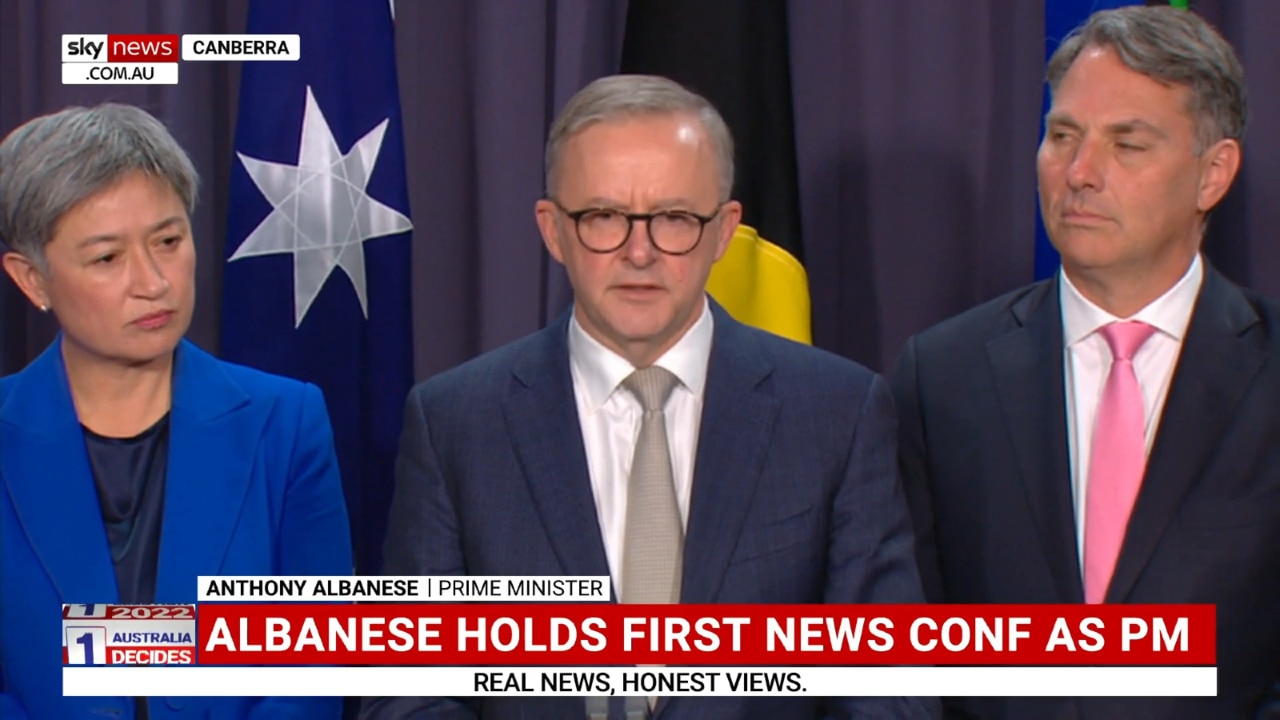 'Incredibly honoured and humbled': Prime Minister Albanese addresses media