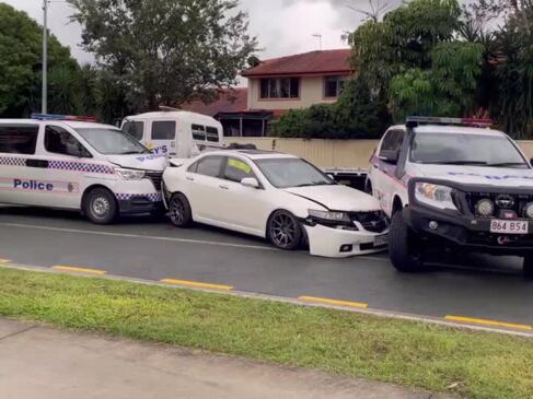 Coomera police crash