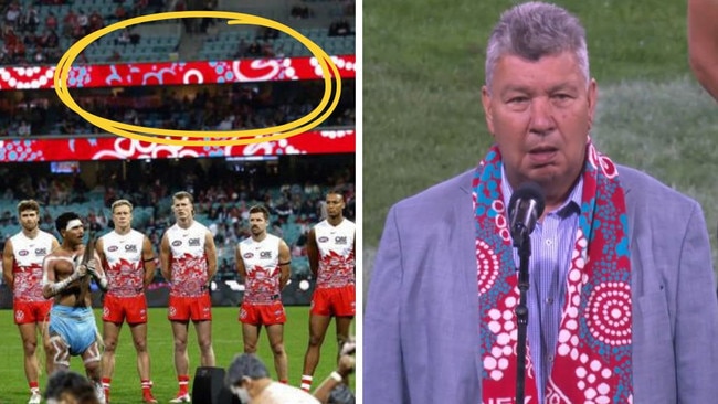 Fans were locked out before the Welcome to Country error. Photos: News Corp/Fox Sports
