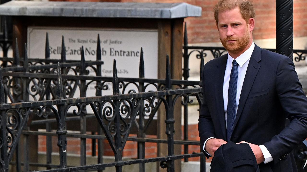 Prince Harry has dropped a libel case against the Dail Mail. (Photo by JUSTIN TALLIS / AFP)