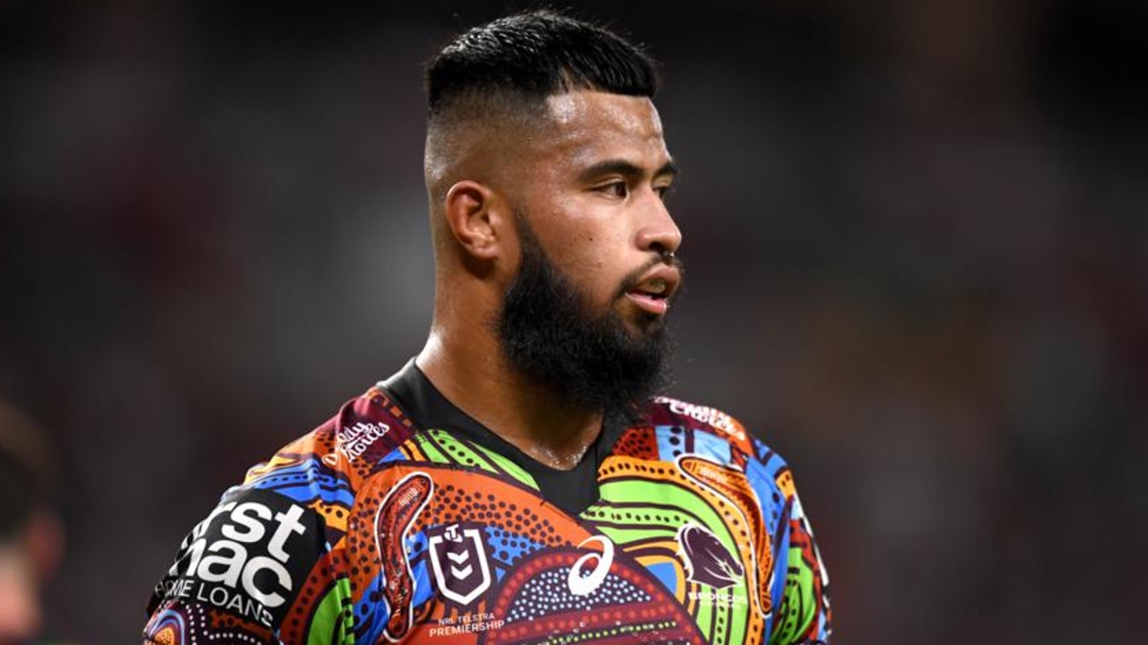 Payne Haas opens up on his bombshell request to leave Brisbane. Credit: NRL Images.