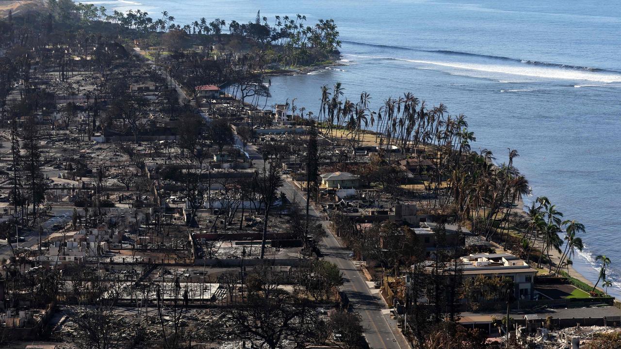 While the official death toll sits at 93, there is still a vast area to search with the number expected to rise. Picture: Justin Sullivan/Getty Images/AFP