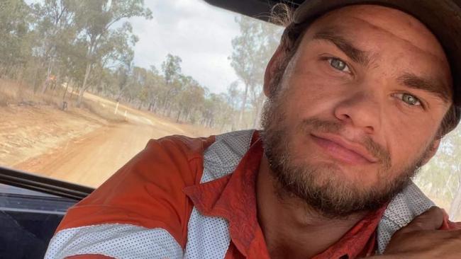 Jaiden Fraser, 25, was killed in a single-vehicle crash on the Bruce Highway at Canoona, north of Rockhampton, on September 11, 2023. Picture: Contributed