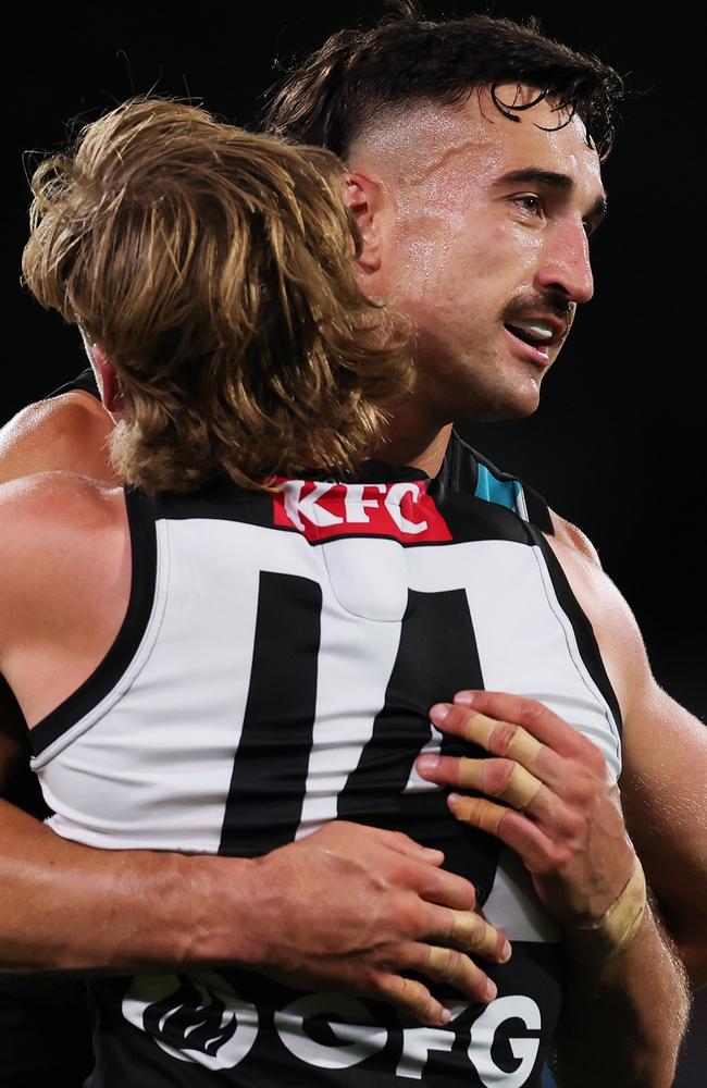 Soldo has proven to be an inspired addition to the Power. (Photo by James Elsby/AFL Photos via Getty Images)