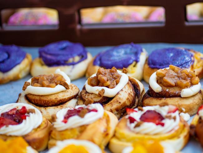 Mylk & Bun’s vegan pastries. Picture: Supplied