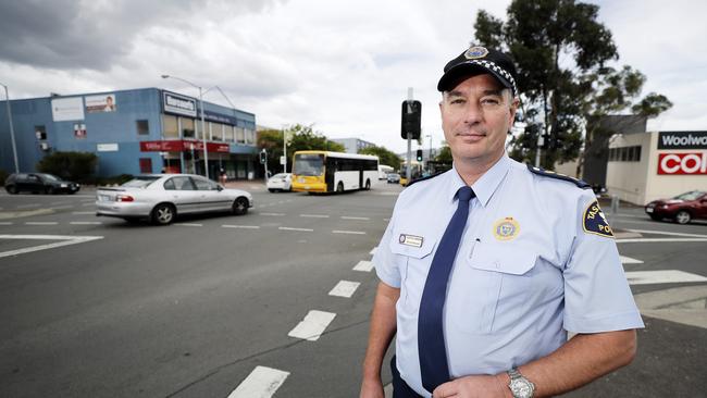 Acting Inspector Justin Lawson. Picture: RICHARD JUPE