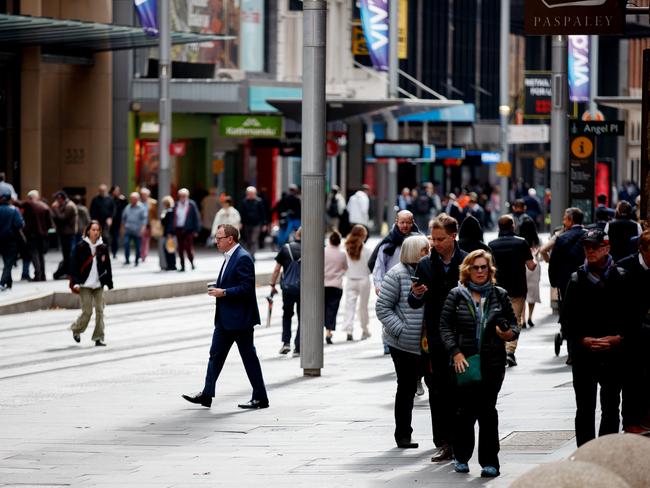 SYDNEY, AUSTRALIA - NewsWire Photos JUNE 4, 2024: General vision of Sydney CBD and ASX. The ABS is due to release National Accounts today expected to show growth in the economy was Ãvery weakÃ for the March quarter. Picture: NewsWire / Nikki Short
