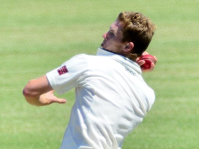 Steven Reid has been one of Premier Cricket’s most lethal bowlers this season. 