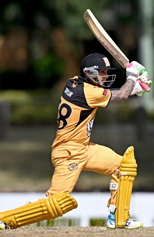 Werribee’s Nathan Taylor. Picture: Andy Brownbil