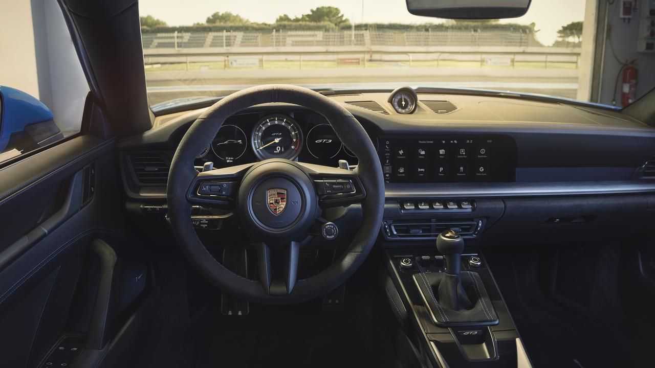 Customers can choose to shift their own gears in the 911 GT3.