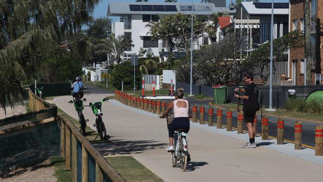 Gold Coast City Council projects on the southern end of the Gold Coast. Oceanway project between Wagawn St and Elizabeth St Tugun. Picture Glenn Hampson