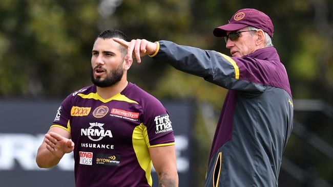 Jack Bird was disappointed when Wayne Bennett was punted by the Broncos. Picture: AAP