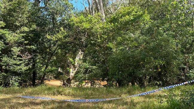 Queensland Police released images of the search site. Picture: Queensland Police