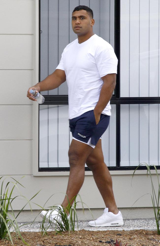 Tevita Pangai Jr at home in Brisbane