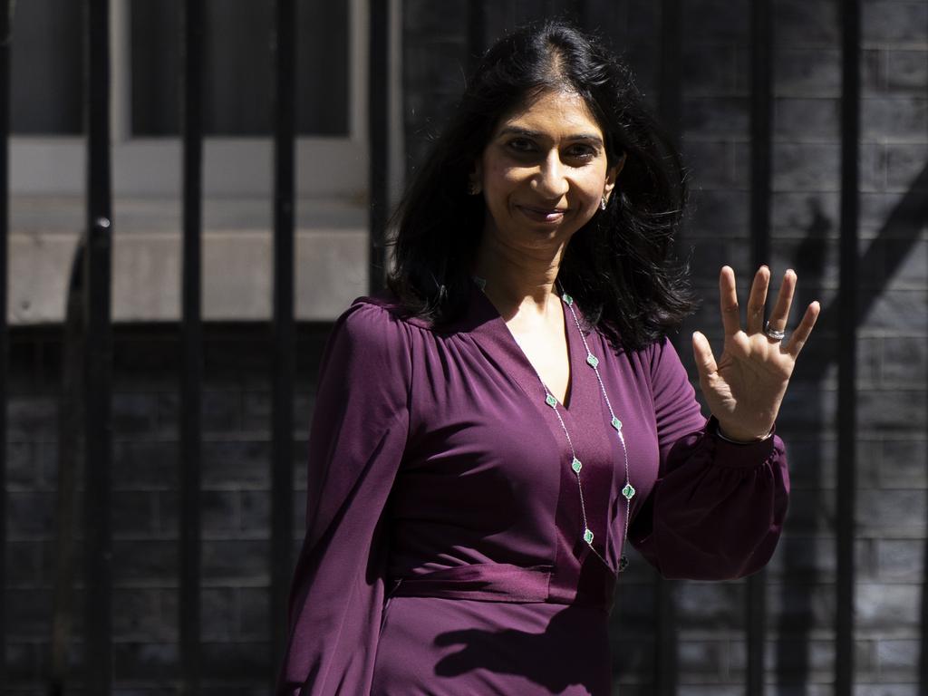 Suella Braverman said she would run, before Boris had even quit. Picture: Dan Kitwood/Getty Images