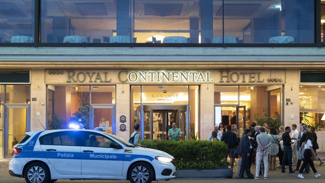 The Royal Continental Hotel where Annastacia Palaszczuk is staying. Picture: Victor Sokolowicz