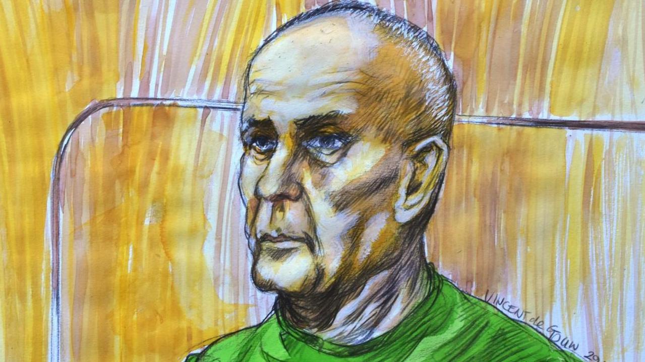 Sketch of Dawson in court. Picture: NCA NewsWire/Vincent de Gouw