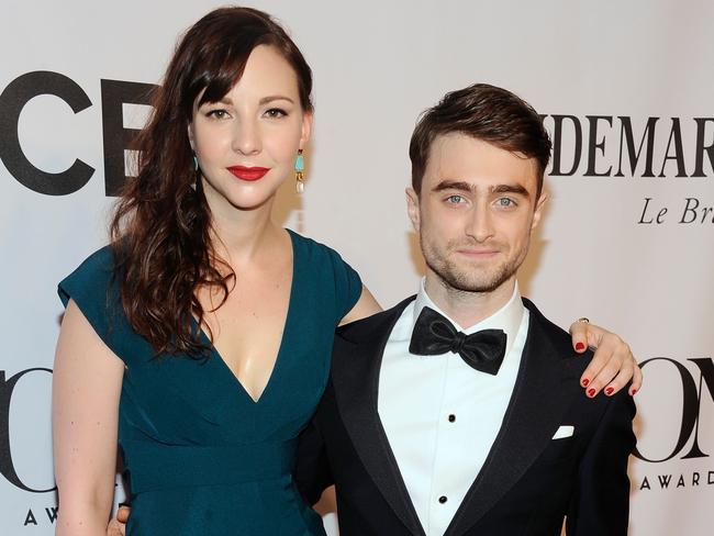 Daniel Radcliffe and Erin Darke hit the red carpet.